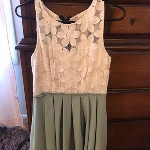 Altar’d State Pastel Green Dress